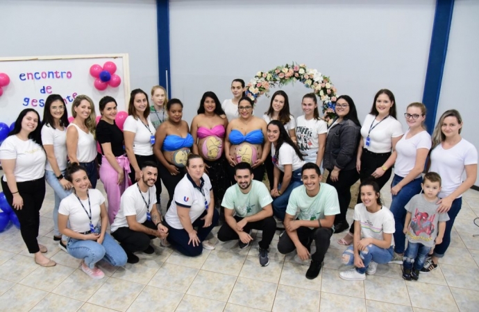 Gestantes de São Miguel do Iguaçu participam do projeto ‘Renascer’ com estudantes de Enfermagem