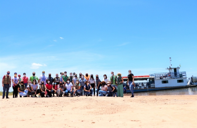 Gestores de educação ambiental da região conheceram ações e atrativos no município de Guaíra
