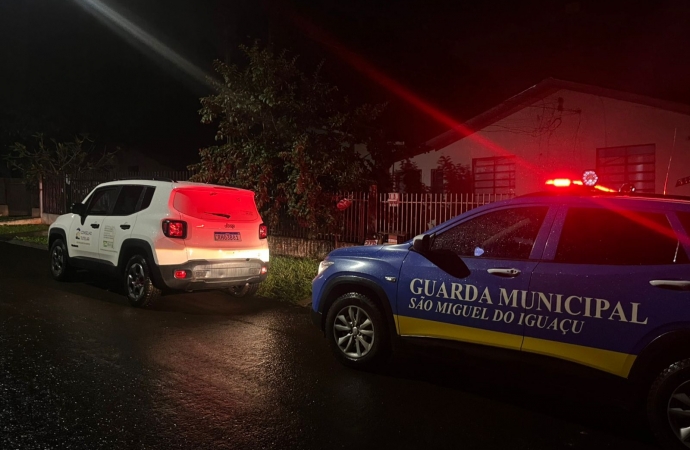 GM de São Miguel do Iguaçu presta apoio ao Conselho Tutelar em ocorrência de crianças desacompanhadas