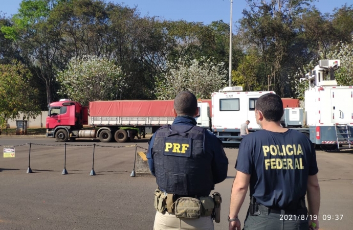 Grande apreensão de cocaína é realizada na ponte Ayrton Senna em Guaíra