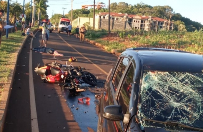 Grave acidente de trânsito deixa uma pessoa morta em Itaipulândia