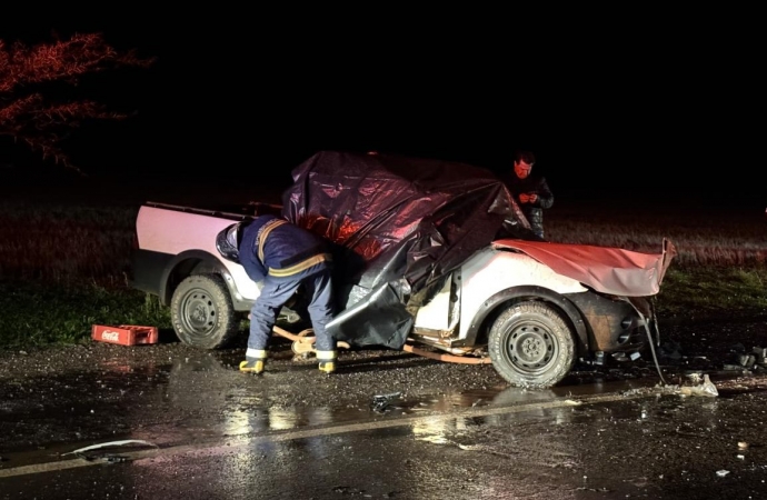 Grave acidente deixa um morto e três feridos na PR 488 em Santa Helena
