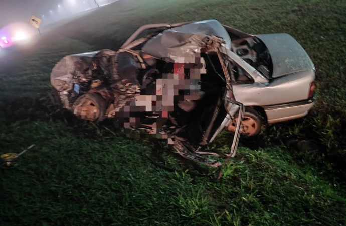 Grave acidente em Matelândia deixa uma pessoa morta