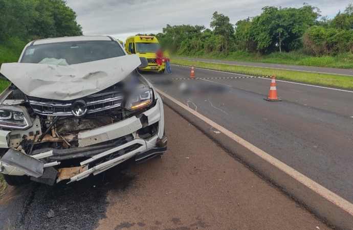 Grave acidente faz duas vítimas fatais na BR 277 em Medianeira