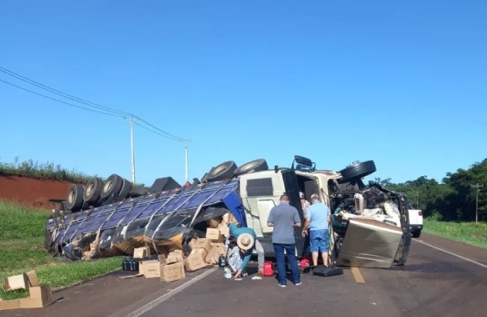 Grave acidente provoca a morte de um homem na Br 277 próximo a Céu Azul