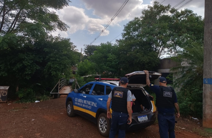 Guarda Municipal de São Miguel do Iguaçu apreende maconha com homem em área conhecida por tráfico