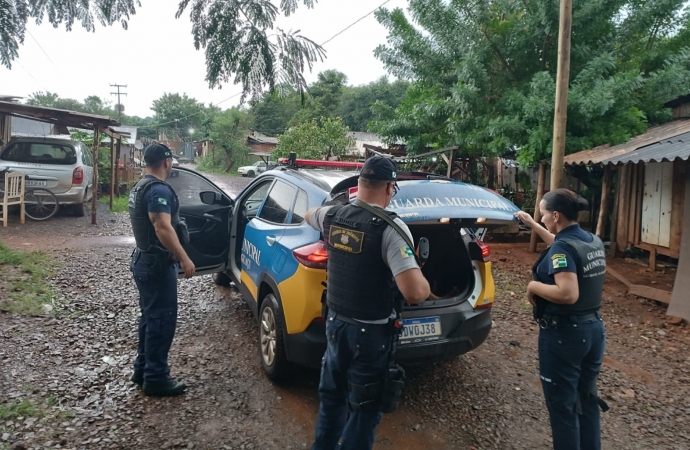 Guarda Municipal de São Miguel do Iguaçu cumpre mandado de prisão