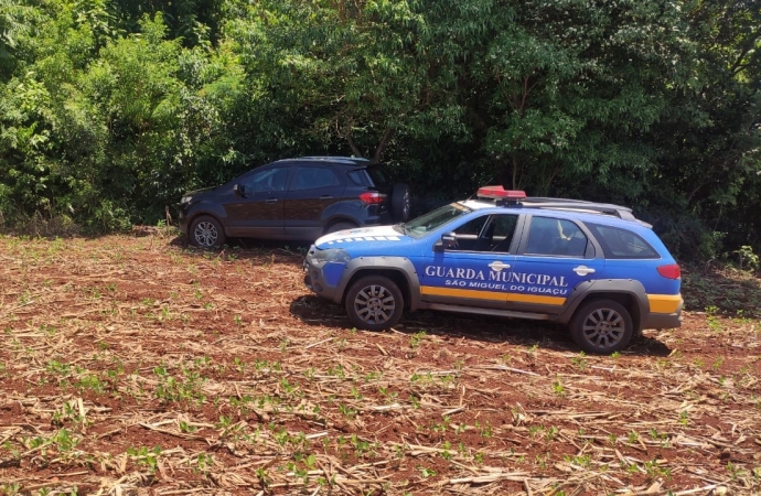 Guarda Municipal de São Miguel do Iguaçu, recupera veículo roubado de Medianeira