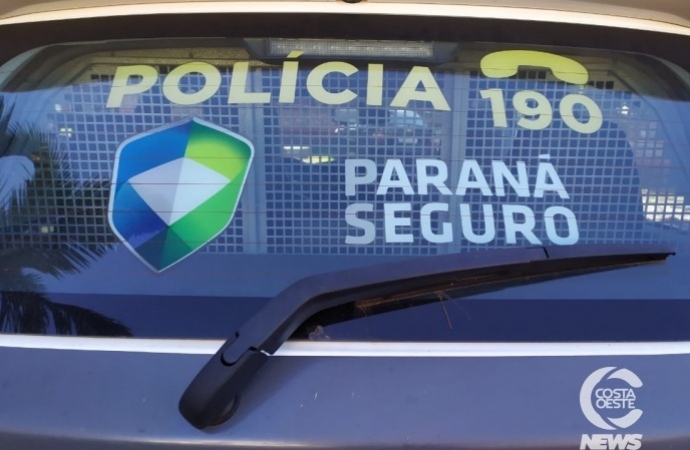 Homem com mandado de prisão ativo é preso pela PM em São Miguel do Iguaçu