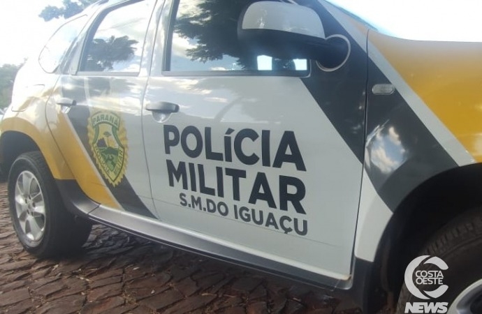 Homem com mandado de prisão por violência doméstica é preso pela PM em São Miguel do Iguaçu