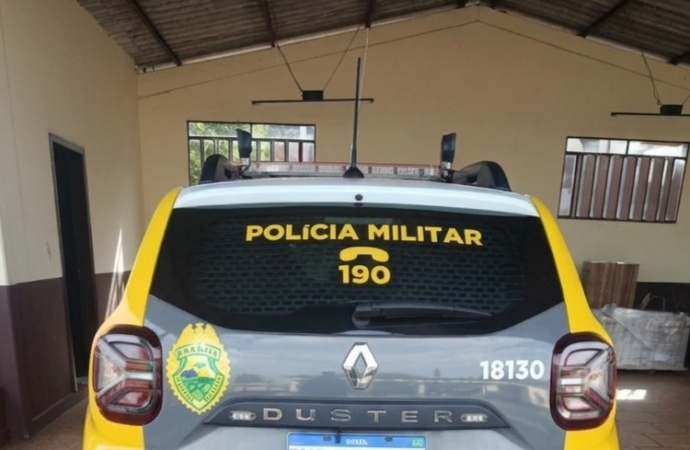 Homem é detido após ameaçar esposa e filha gestante com faca em São Miguel do Iguaçu