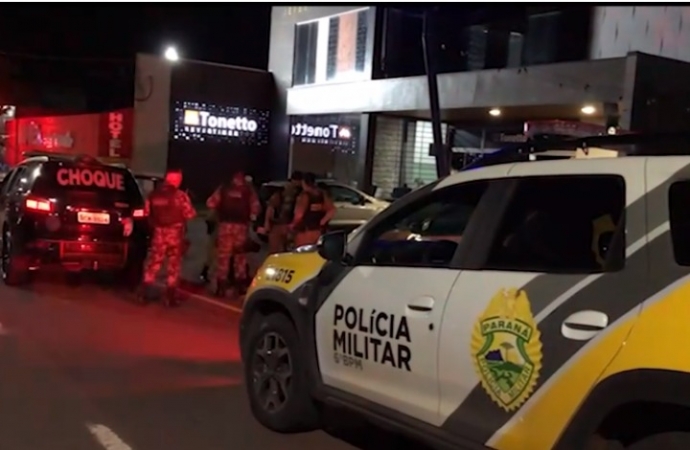 Homem é detido após disparos de arma de fogo em hotel de Cascavel