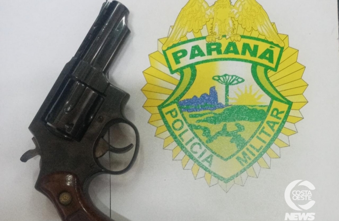 Homem é preso por porte ilegal de arma de fogo em Medianeira