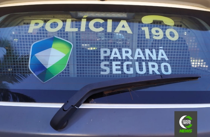 Homem é preso por violência doméstica pela PM de Medianeira