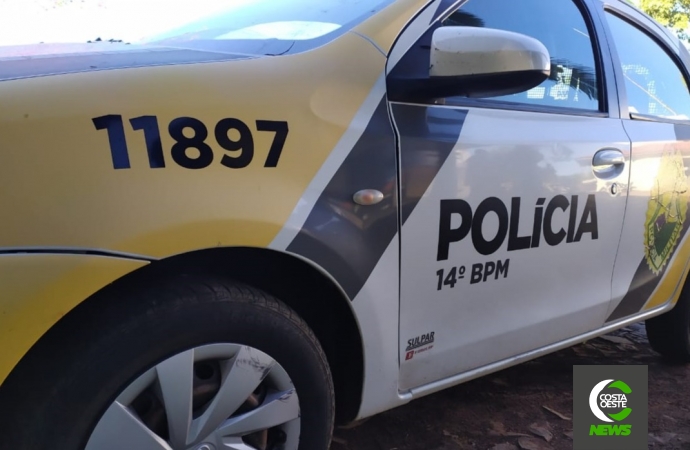 Homem vai preso pelo RPA após bater em mulheres e quebrar móveis em São Miguel do Iguaçu