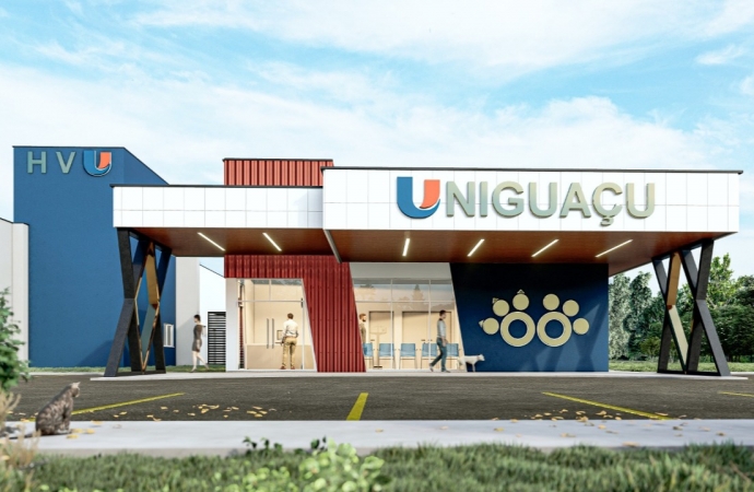 Hospital Veterinário da UNIGUAÇU, será especializado no atendimento de animais selvagens, grandes e de pequeno porte