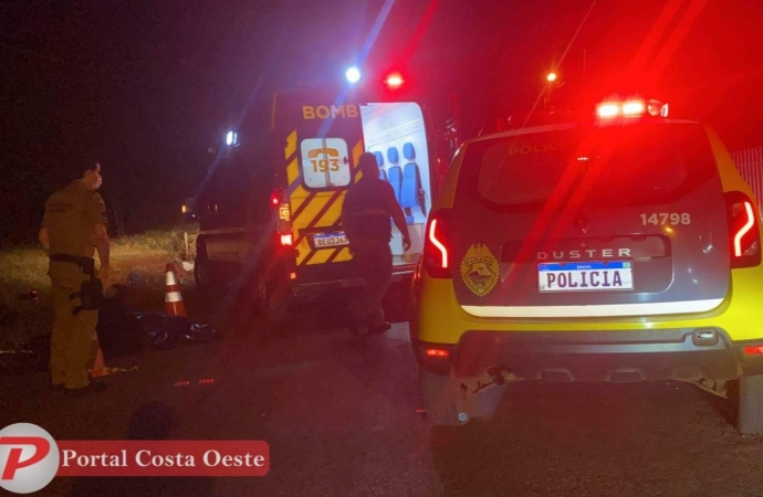 Identificado ciclista que morreu em acidente em São Miguel do Iguaçu
