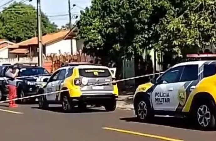 Idoso morto em Foz do Iguaçu salvou namorada de tiros, afirma polícia