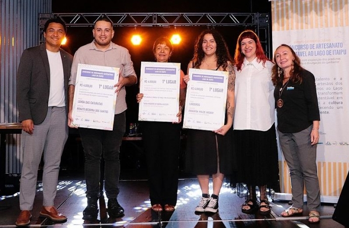 II Concurso de Artesanato Sustentável ao Lago de Itaipu premia talentos da região