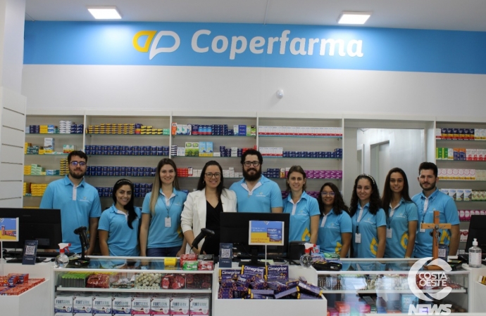 Inaugura em Santa Helena nova Farmácia Coperfarma; veja imagens da inauguração