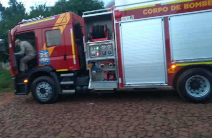 Incêndio em residência é registrado em Medianeira