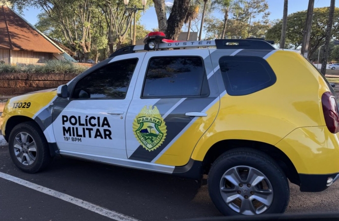 Inquilino resiste em deixar imóvel e PM encontra mandado de prisão em seu desfavor em Santa Helena