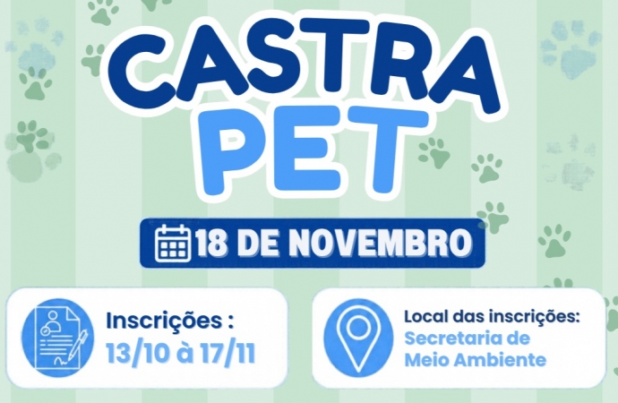 Inscrições para o Castrapet em Missal seguem até 17 de novembro