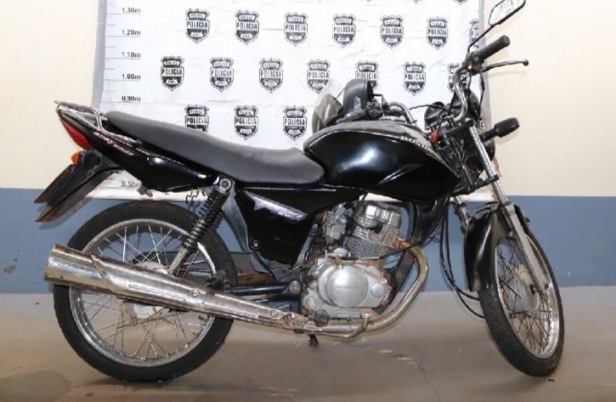 Investigação resulta na prisão de traficante, apreensão de drogas e motocicleta em Santa Helena