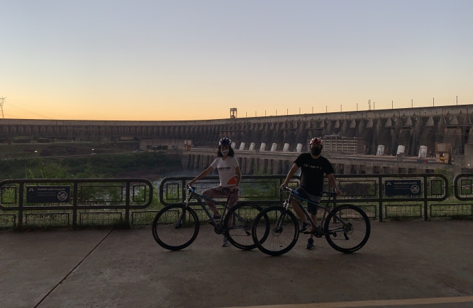 Itaipu by Bike: um jeito novo de visitar a usina de Itaipu