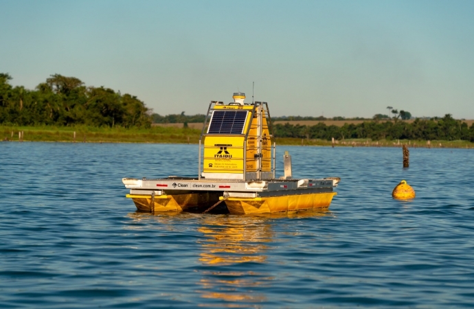 Itaipu conclui primeiro levantamento do ano sobre a qualidade da água do reservatório