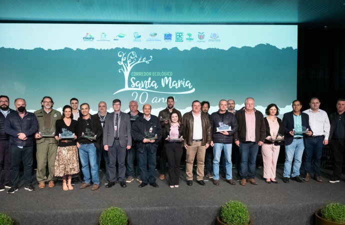 Itaipu e parceiros celebram 20 anos do Corredor Ecológico Santa Maria