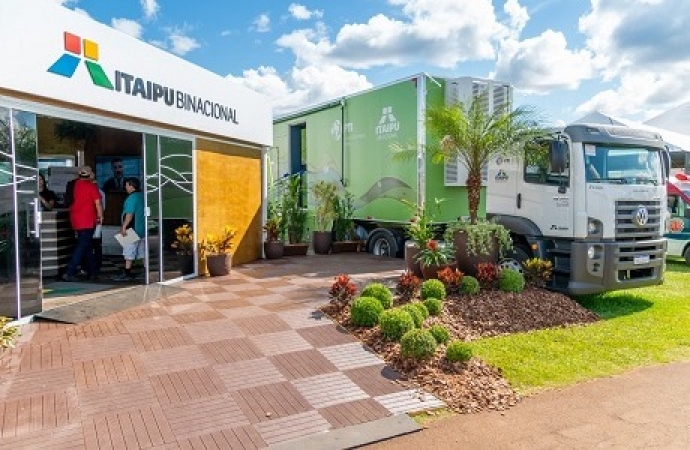 Itaipu leva tecnologia e conhecimento para o Show Rural Coopavel 2024