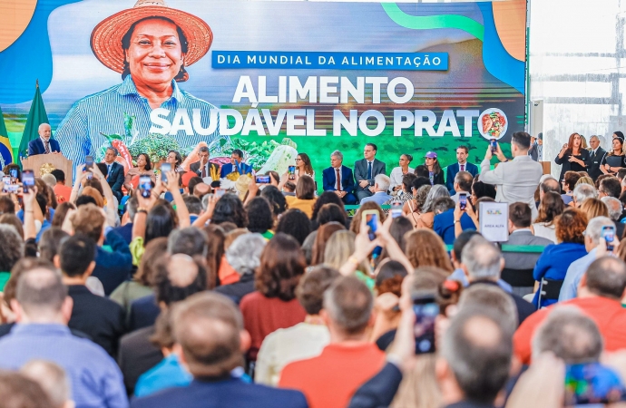 Itaipu participa de lançamento de programa alimento saudável no prato, do governo federal