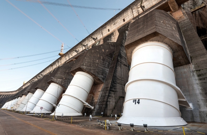 Itaipu supera nesta sexta (10) a produção de todo o ano de 2022