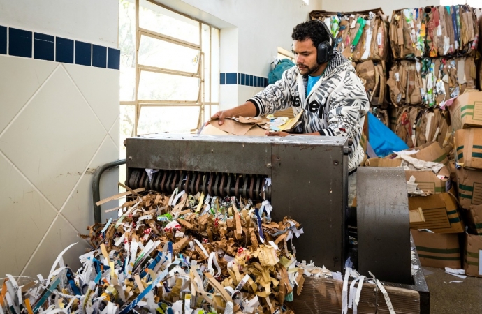 Itaipu vai estender coleta de recicláveis da empresa para novas cooperativas de Foz