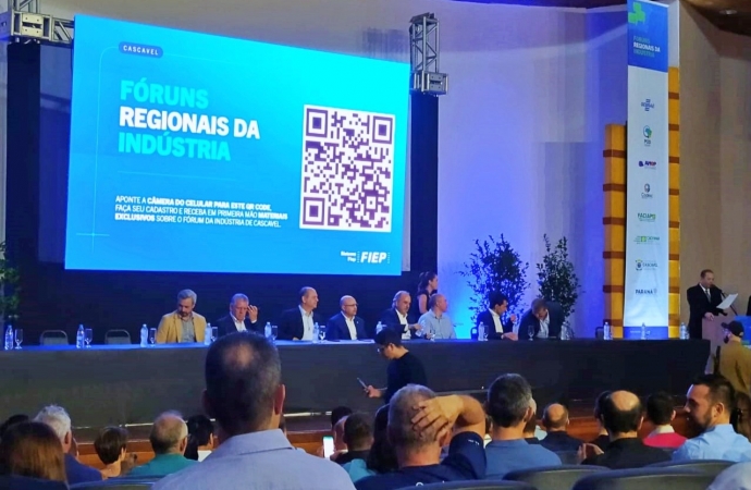 Itaipulândia é representada no evento de lançamento dos Fóruns Permanentes Regionais da Indústria