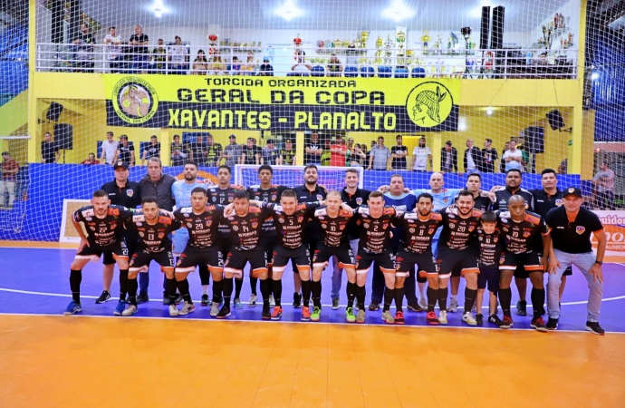 Itaipulândia Futsal/AFI se prepara para o segundo jogo contra a equipe de Xavantes de Planalto