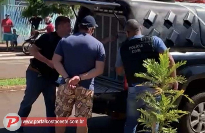 Itaipulândia: Homem é preso em flagrante após ameaçar esposa em frente à Delegacia