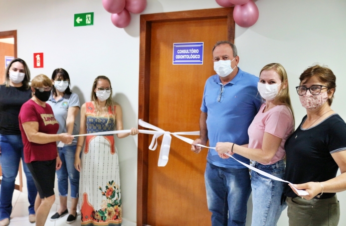 Itaipulândia: UBS Jacutinga inaugura sala de odontologia e vacinação