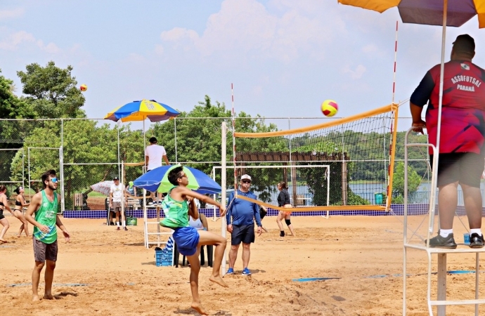 ItaVerão 2022: Vôlei de Praia Regional atrai 32 duplas ao Balneário Jacutinga em Itaipulândia