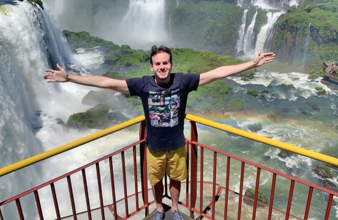 Jornalista cego conta a emoção de “ver” as Cataratas do Iguaçu