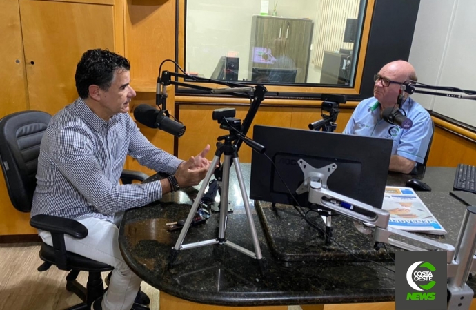 José Roberto Mazzarella falou sobre os 25 anos da Espaço 3 no Jornal Costa Oeste