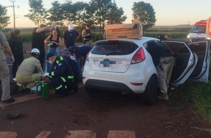 Jovem de 30 anos morre após saída de pista na BR-277, em São Miguel do Iguaçu