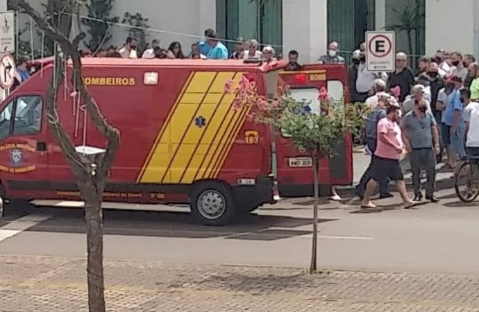 Ladrão é baleado em tentativa de roubo de malote em Santa Terezinha de Itaipu