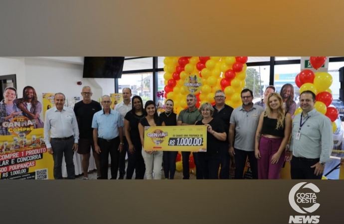 Lar Cooperativa entrega 100 poupanças para clientes que compraram produtos LAR