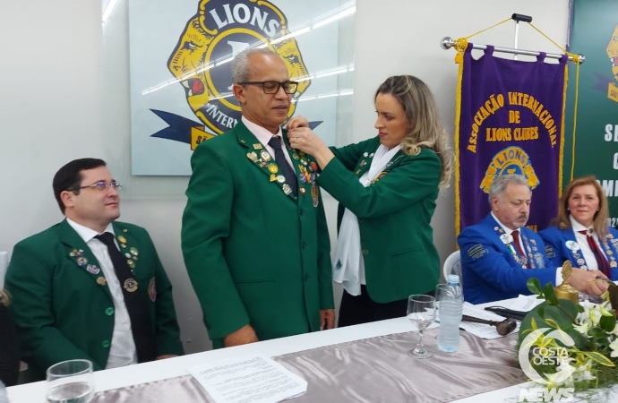 Lions Club de São Miguel do Iguaçu tem novo presidente
