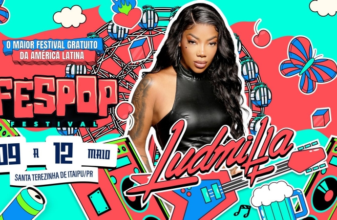 Ludmilla está confirmada na FESPOP 2024