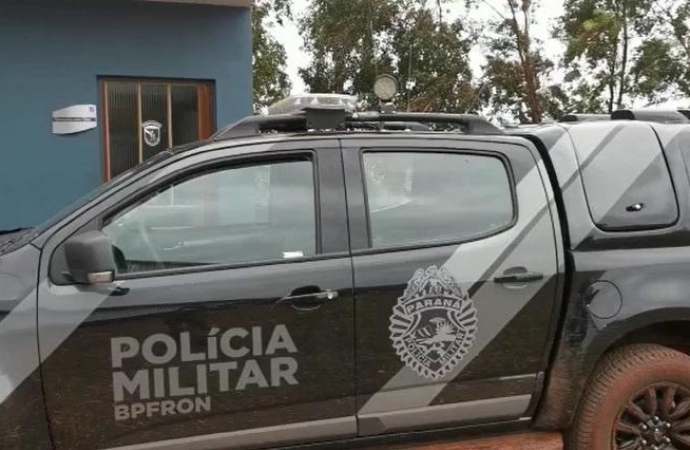 Mãe e filho são conduzidos a delegacia em Santa Helena após ação da PM e BPFron