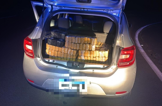 Mais de 200 kg de substância análoga à maconha são retidos pela Receita Federal