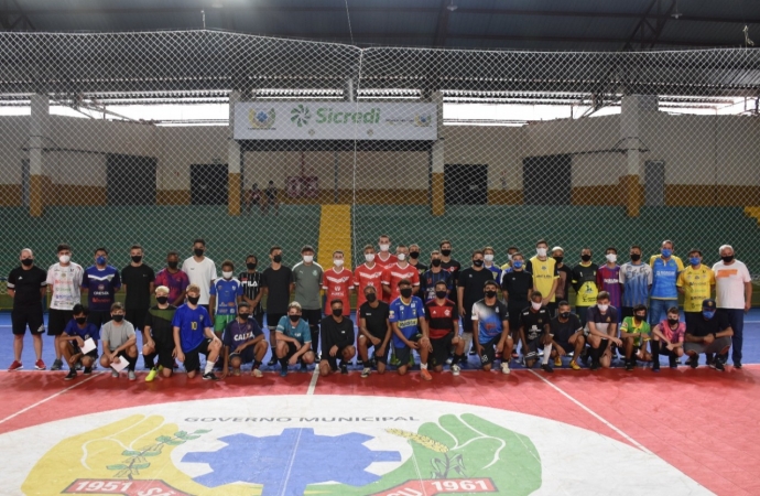 Mais de 40 jovens de São Miguel do Iguaçu participam da peneira de futsal sub-17